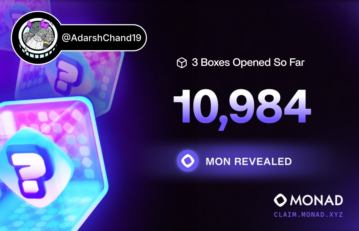 MONAD BOXES 🎁