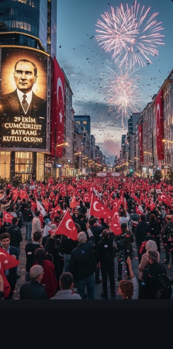 traderz0rr0's tweet photo. 29 Ekim Cumhuriyet bayramımız kutlu olsun
🇹🇷🇹🇷🇹🇷 Ne mutlu Türküm diye 🇹🇷🇹🇷🇹🇷
#29ekim #Cumhuriyet #Türkiye https://t.co/GqJaMeAilm