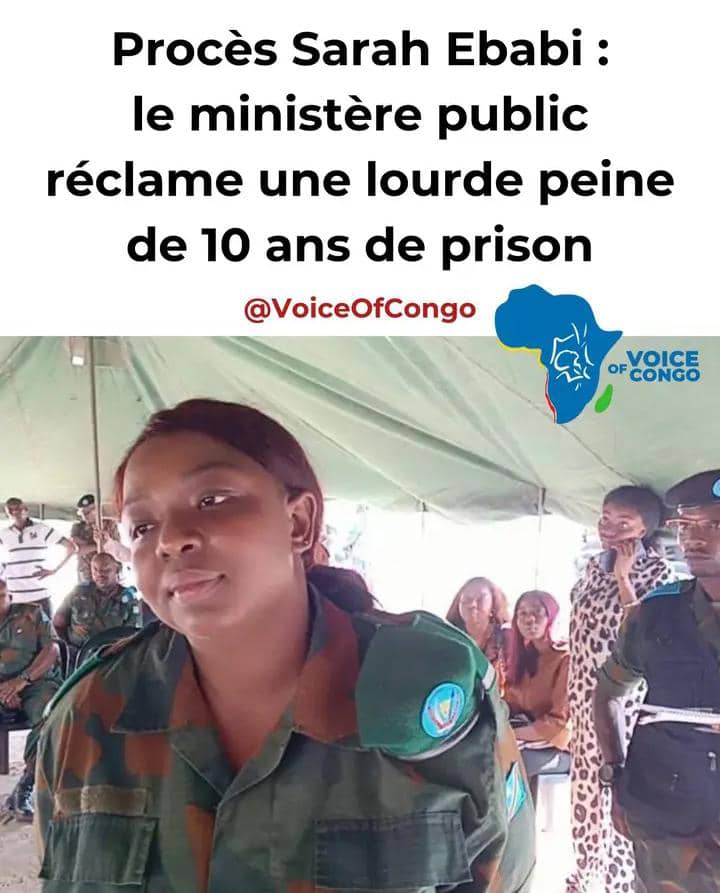 #RDC: Son unique péché, elle s'appelle Sarah Ebadjara, si cette femme portait le nom de Tshibwabwa, Tshimanga, Kapinga, Mutombo, elle ne serait pas traitée de la sorte...