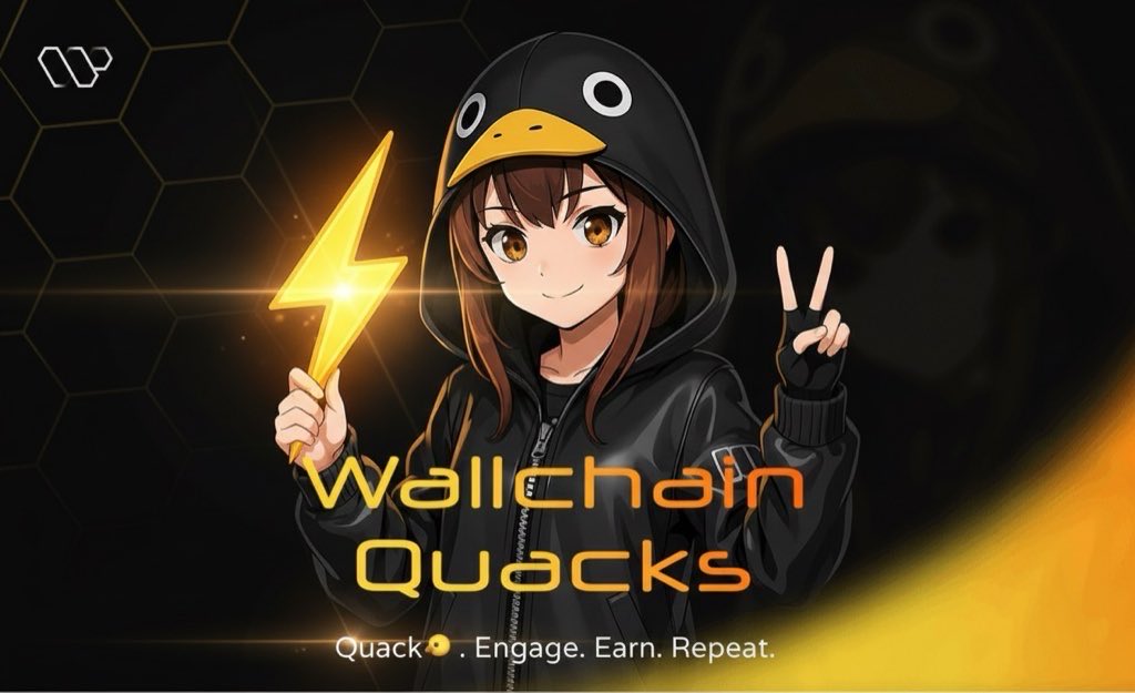 GM

Sometimes I post just to vibe, then realize I earned XP from it 😭
<a href="/wallchain/">Wallchain Quacks</a> really turned content into a game where influence = rewards.
You share alpha, earn mindshare, climb the leaderboard, it’s addictive but productive.
Even my “touch grass” moments feel like strategic