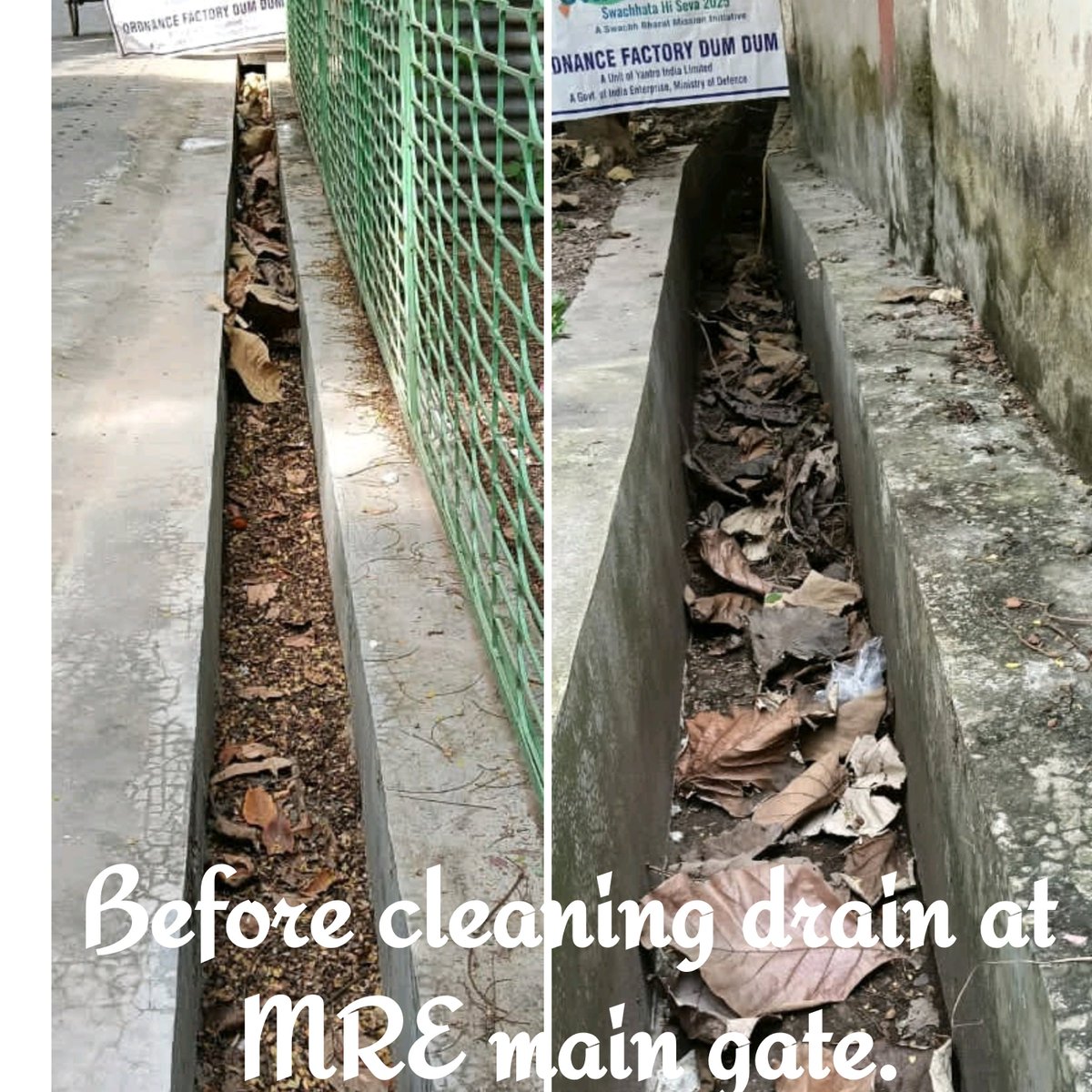 GM_OFDC_YIL's tweet photo. As a part of #Special_Campaign_5.0, a cleanliness drive was organized on 29.10.2025  near main gate of MRE/#OFDC with active participants of 03
@YantraIndiaLtd
@DARPG_GoI
#SwachhataHiSeva2025 
#SwabhavSwachhata
#Clean_India
@DefProdnIndia
@SpokespersonMoD
@CmdYantra https://t.co/Ys6UIpX918
