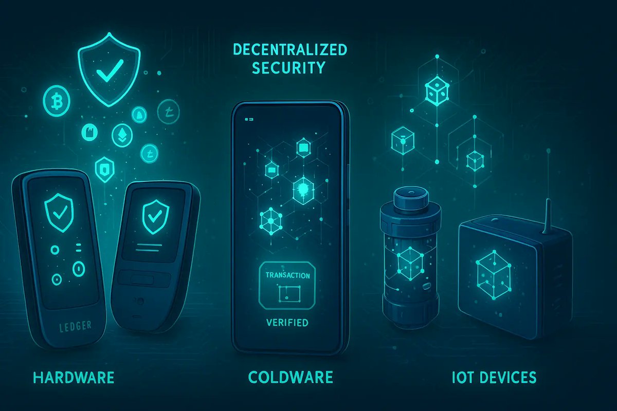 SmartStacked's tweet image. Blockchain meets hardware. Unlock next-gen security with decentralized wallets and IoT devices securing your assets. Discover how!
#Blockchain #decentralized #wallet 

smartstacked.blogspot.com/2025/10/decent…