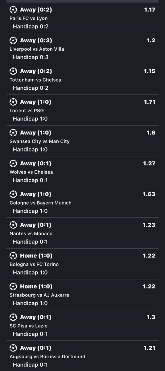 NINJA🥷☘️☘️ (@ninjabet247) on Twitter photo Carefully selected handicap picks ☘️⚽️
Get code & sharp edits on channel ➡️ t.me/ninjabet2477
BOOMLUCK☘️🥷 Carefully selected handicap picks ☘️⚽️
Get code & sharp edits on channel ➡️ t.me/ninjabet2477
BOOMLUCK☘️🥷