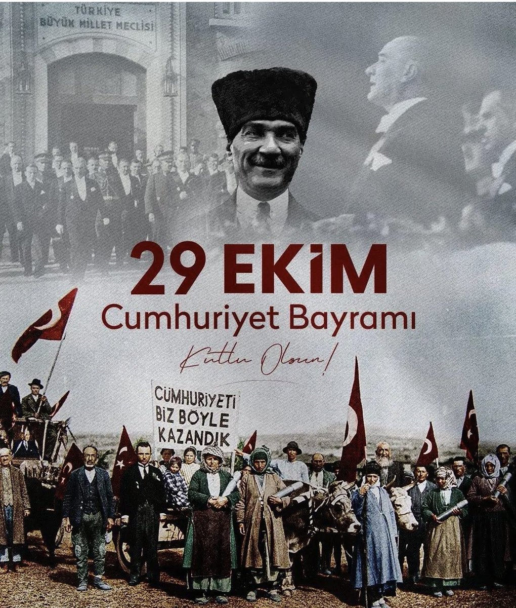 eserkose62's tweet photo. Cumhuriyetimizin Şanlı 102. Yılı Kutlu Olsun. 🇹🇷
#29EkimCumhuriyetBayramı https://t.co/gsrKj3gujY