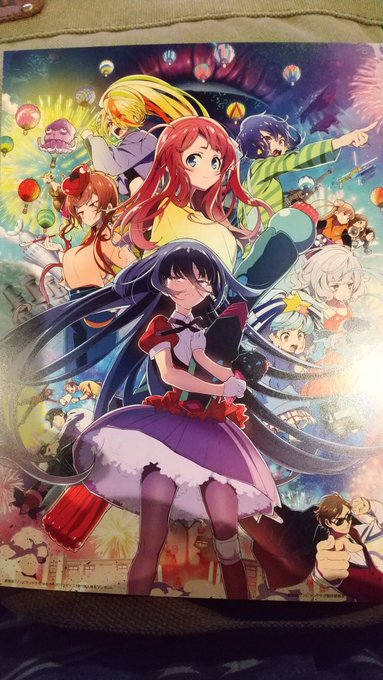 急遽予定を変更して
ゾンビランドサガの映画を観てきました( '∀`)
映画版の事前情報を全く入れずに観に行ったので
予想外の話でビックリしたけど
めっちゃ面白かった!
2時間の超大作だった♪
本当は遠回りして帰ってドムドムバーガーに寄る予定だったけど
そっちは断念w(;'∀`)でも満足♪ 