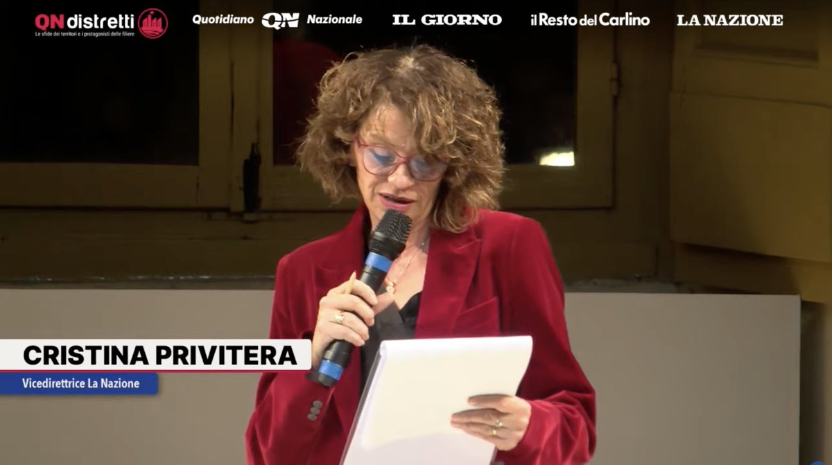 TIM_Enterprise's tweet image. 🎙 Ieri Michele Vecchione, Responsabile Offerta Security #TIMEnterprise, è intervenuto a “L’Oro del fare: filiere, persone, territori”, evento della serie #QNDistretti, a cura di @qnazionale Network, mostrando i casi concreti con cui stiamo rendendo più sicuri i processi…