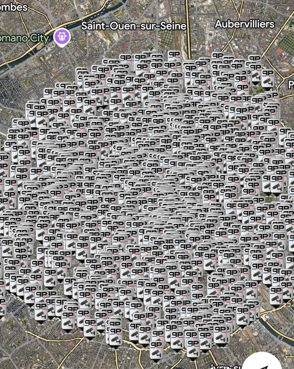 Les caméras à Paris… 

Au passage, le plan de vidéosurveillance de Paris est sous la responsabilité de la Préfecture de Police. 

Soit elle ment, soit elle est incompétente. 

Soit les deux.