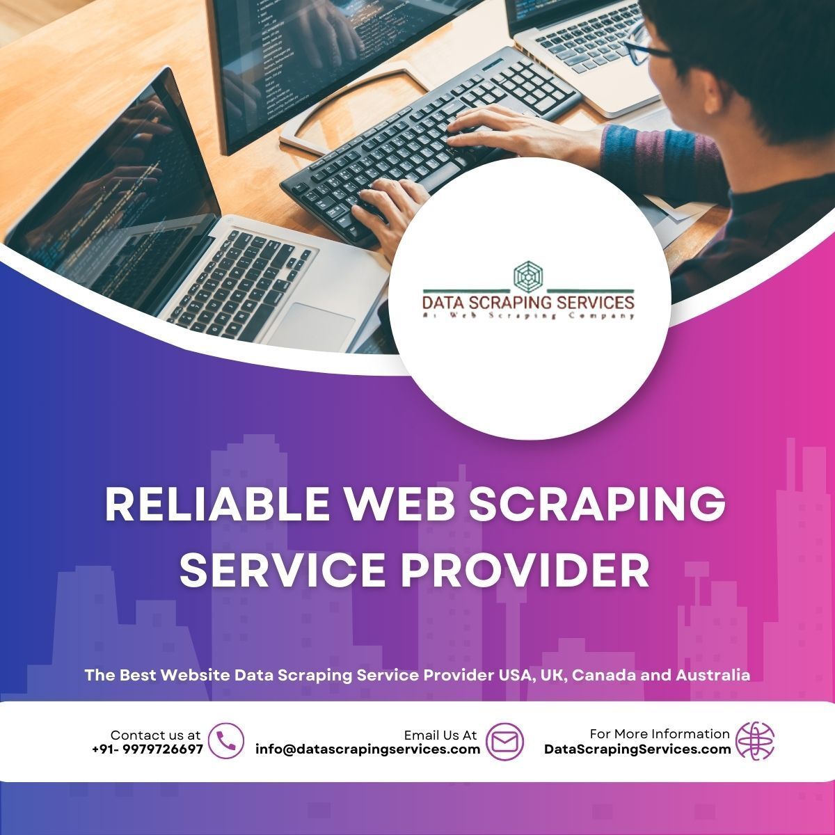 _datascraping's tweet image. Discover how Datascrapingservices.com can help with your data extraction needs. Our scalable services provide the insights you need to excel and grow. Begin your transformation today at info@datascrapingservices.com. #DataExtractionNeeds #ScalableServices #InsightsForGrowth