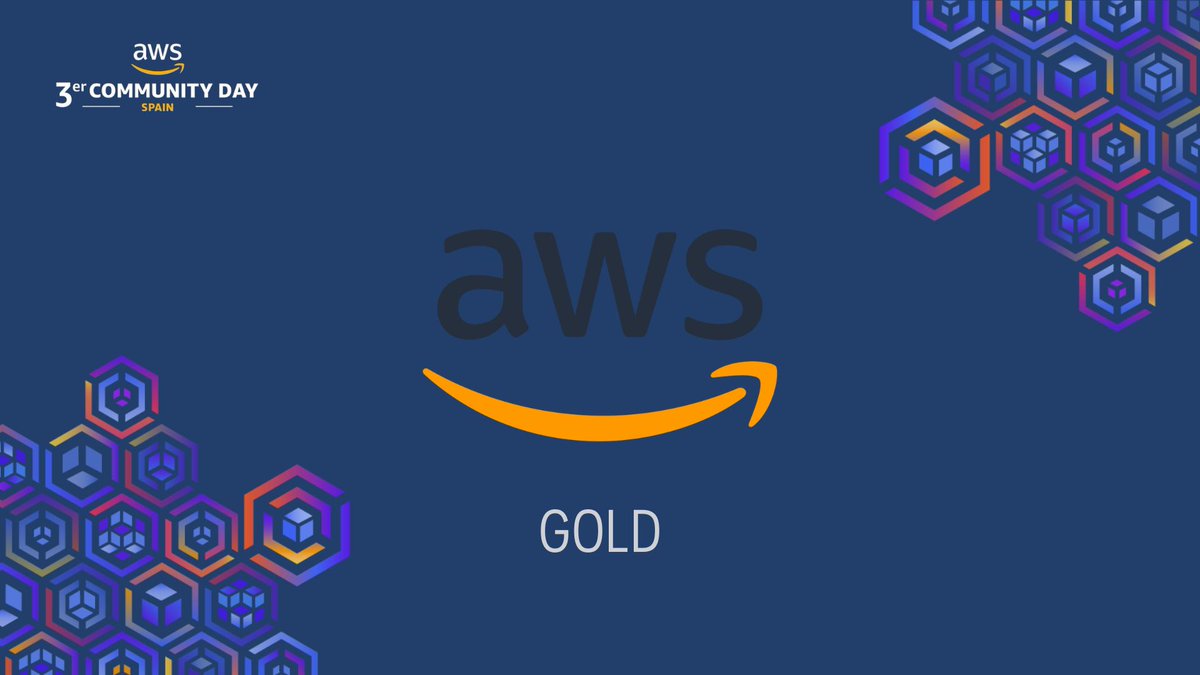 ☁️ ¿Cómo podíamos hacer un #AWSCommunityDaySpain sin AWS? 😄

Como no podía ser de otra manera, AWS nos acompaña como Gold Sponsor 🚀

¡Gracias por apoyar, inspirar y ser el corazón de esta comunidad! 💛🙌

#AWS #Comunidad #Sponsors #Cloud