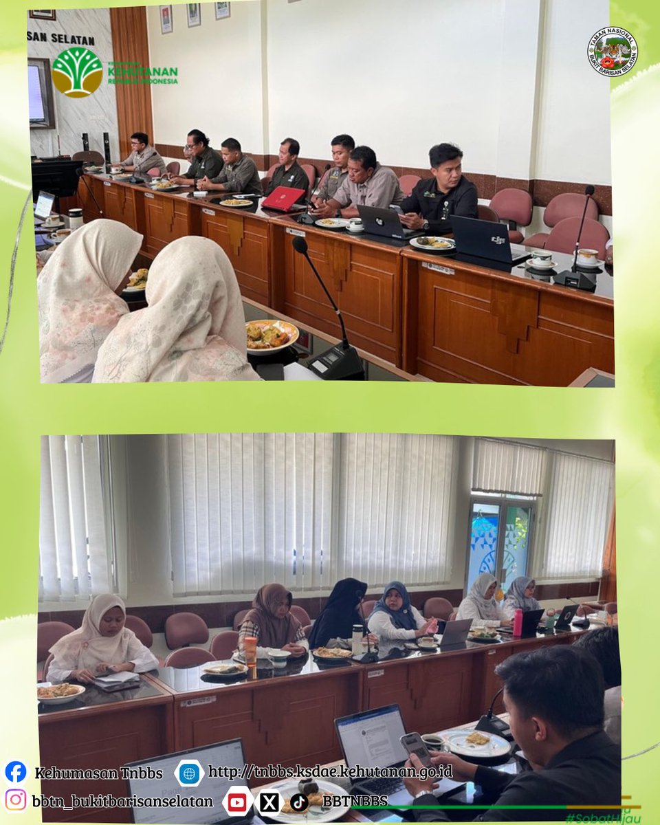 BBTNBBS's tweet photo. Sosialisasi  (SPIP) lingkup Balai Besar TNBBS.
Kegiatan ini dilaksanakan secara luring dan daring, dengan tujuan untuk meningkatkan pemahaman dan penerapan SPIP di seluruh jajaran TNBBS, guna mewujudkan tata kelola organisasi yang transparan, akuntabel, dan berintegritas. https://t.co/3TdIzPEU8O