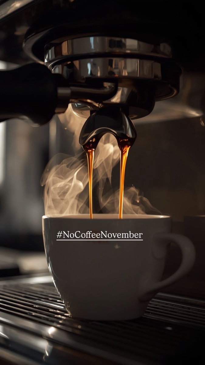 BombayBrunette's tweet photo. 30 day challenge accepted. Et tu? #NoCoffeeNovember https://t.co/piGONoaWZJ