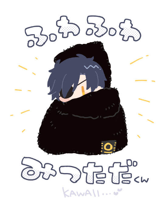 バッグかわいい〜〜〜〜!!!!!!ふわふわ〜〜〜!!!(なので描きました)💜💜💜 