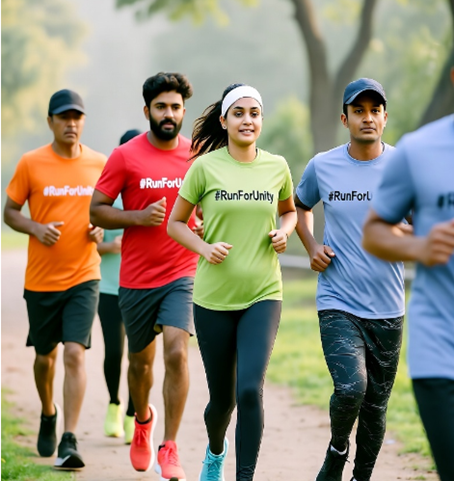 nayana463's tweet photo. #RashtriyaEktaDiwas2025 #RunForUnity https://t.co/5SoRAClP3O