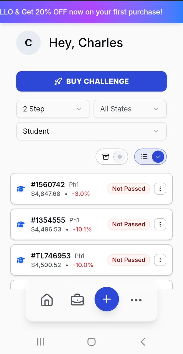 okelloc33's tweet photo. @ronna256 @fundingpips @fundingticks @tradin @Khldfx This is why I need it for one more time 🙏 https://t.co/7cH1s1jyoc