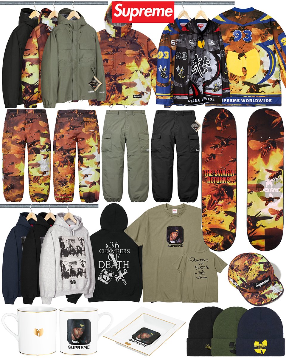 Supreme/Wu-Tang Clan RZA Tee ライトオリーブ Supreme Wu-Tang Clan