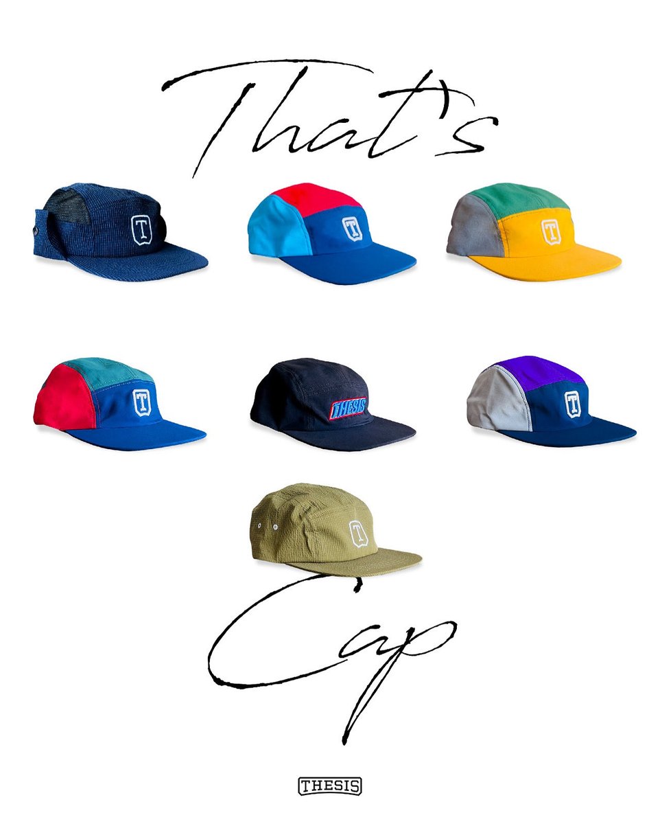 ThesisLifestyle's tweet image. For the ones who live in between, from kasi corners to city rooftops.

The #Thesis Summer/Spring 5-panel caps are made for wherever the day (or night) takes you.

Now available at Soweto Stores // R350 each.