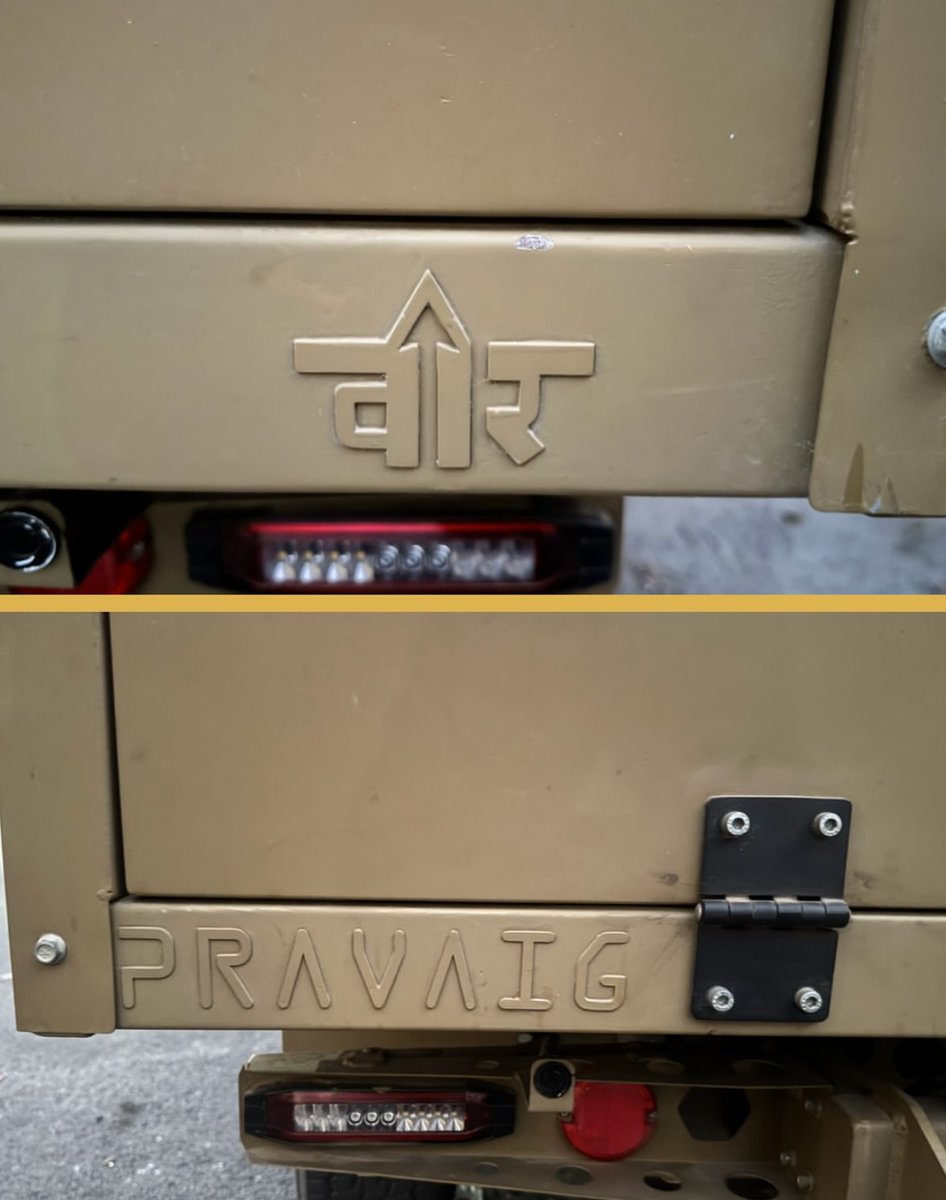 connect_rishav's tweet image. Looks good in real life too.

This is most likely Veer 3.0, and based on the feedback received from Indian Army evaluation and trials.

Looking forward to seeing other configs

Photos 1,2 and 3 by @SirishChandran 
Spec sheet by @pravaigdynamics