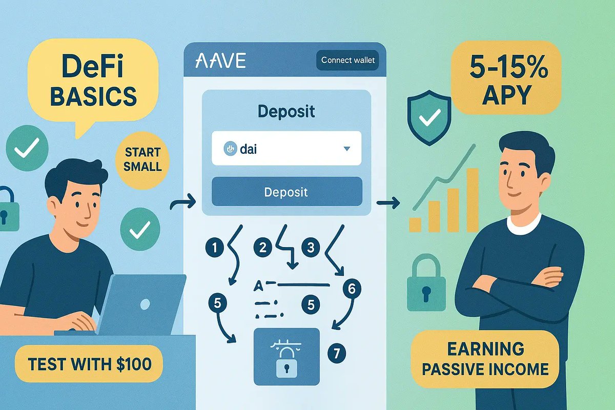 SmartStacked's tweet image. You&apos;re losing out on guaranteed stablecoin returns. DeFi has $200B TVL, but 90% miss the safe Aave lending method. Stop risking everything! We leaked the simple, audited strategy to earn 5-15% APY. Click to start your safe crypto income before it changes!

smartstacked.blogspot.com/2025/10/defi-b…