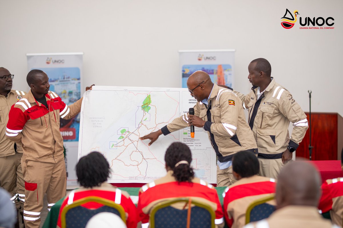 Happening Now: UNOC is hosting a high-level field visit to Uganda’s oil and gas operational areas, led by the Head of Public Service, Ms. <a href="/LNakyobe/">Lucy Nakyobe</a>, the Permanent Secretary of <a href="/MEMD_Uganda/">Ministry of Energy & Mineral Development</a>, Eng. <a href="/irenebateebe/">Irene Bateebe</a>, and the Permanent Secretary of <a href="/MoICT_Ug/">Ministry of ICT&NG</a>, <a href="/azawedde/">Aminah Zawedde</a>.

The delegation