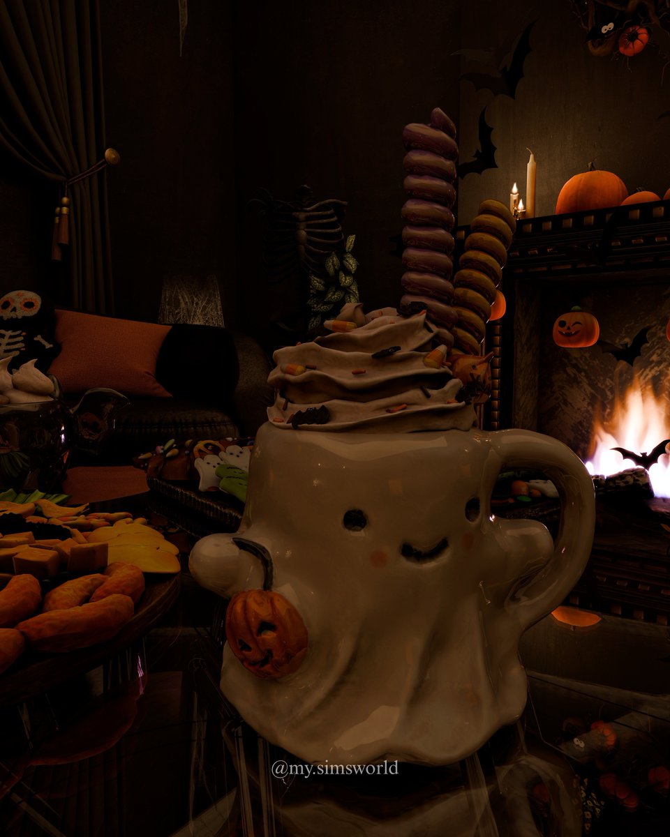 Halloween Living Room Blender Scene | NIGHT 👻🕸️🎃
Link in bio!!
-------------------

#blender #blendercommunity #Blender3D #blenderrender #blenderscene #decor #decoration #design #interior #interiordesign #livingroom #Halloween #Halloween2025 #HalloweenDecoration #HalloweenDecor