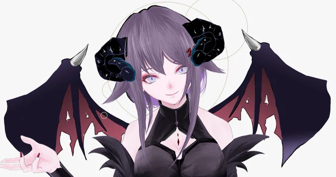 ハロウィン素材ご自由にどぞ～ 加筆、加工OK 特に条件とかないけど、見たいから引リツとかツリーにメンションくれたら嬉しいかも #Vtuber素材 #VTuberAssets #おはようVTuber素材