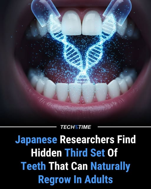 It sounds like science fiction, but it’s real and it’s in your mouth. Japanese scientists have discovered a hidden third set of teeth buried in the gums, capable of growing naturally if activated. This breakthrough could completely change how we treat tooth loss.
Most people know