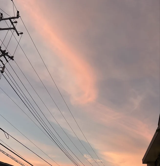 息子がオーロラみたいって言った空