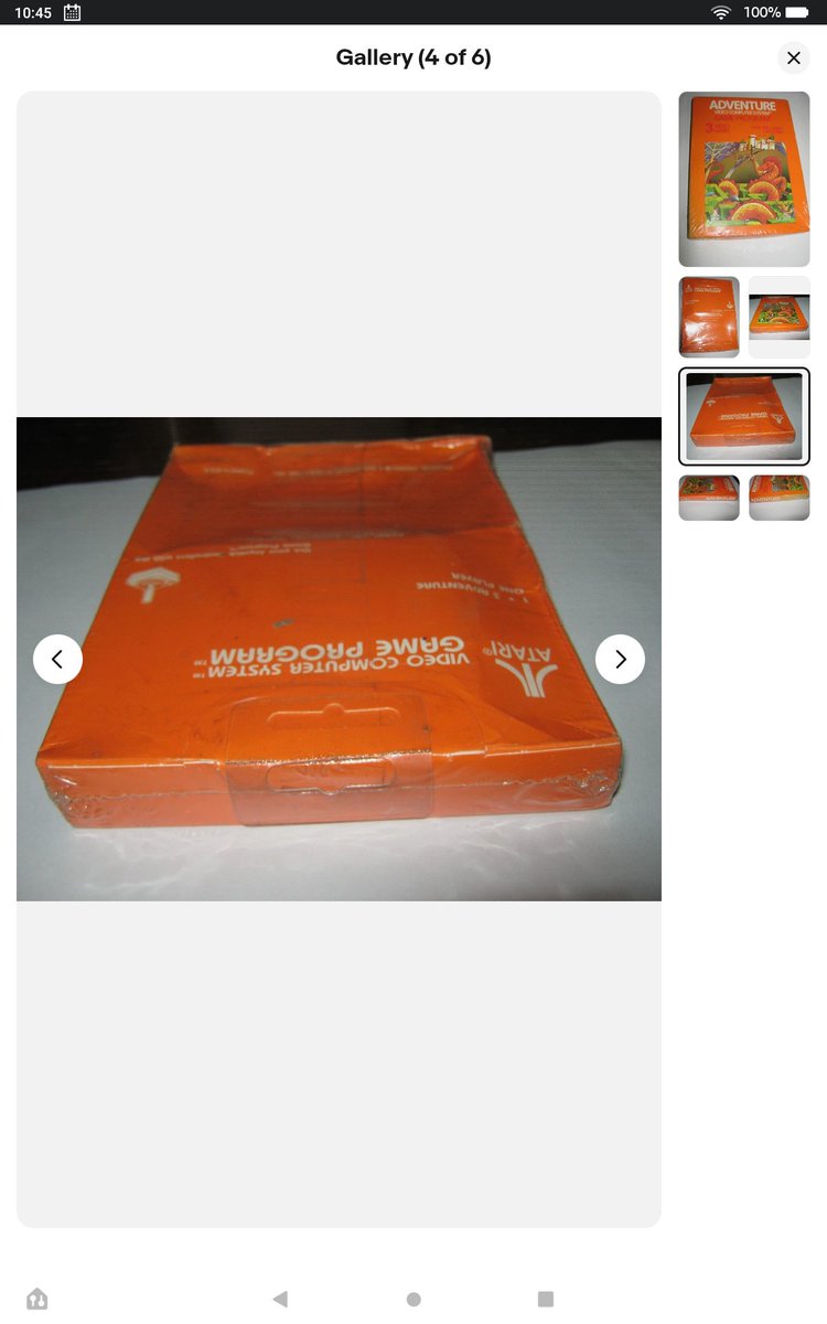 matthewhenzel's tweet image. What?! Why is Adventure #Atari2600 worth so much lately? I bought my copy for maybe $5 IIRC.