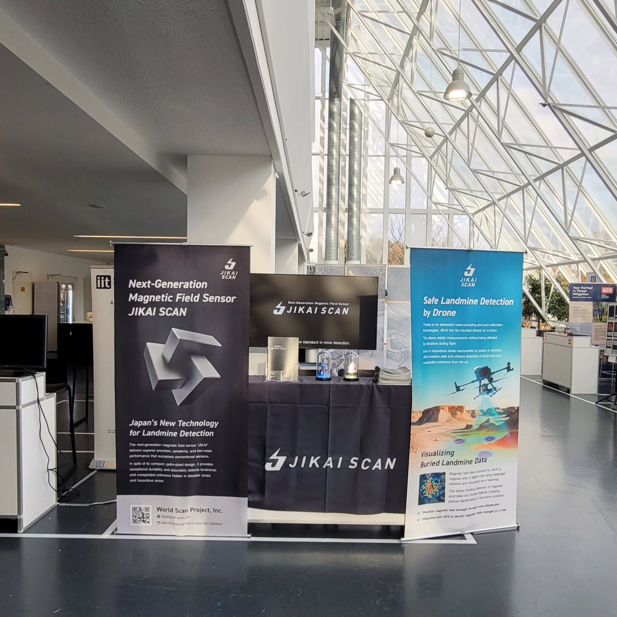 Today is the second day of the #GHICD conference!
Our staff members are doing their best to explain #JIKAI ’s capabilities. Please feel free to stop by our booth!☺️✨