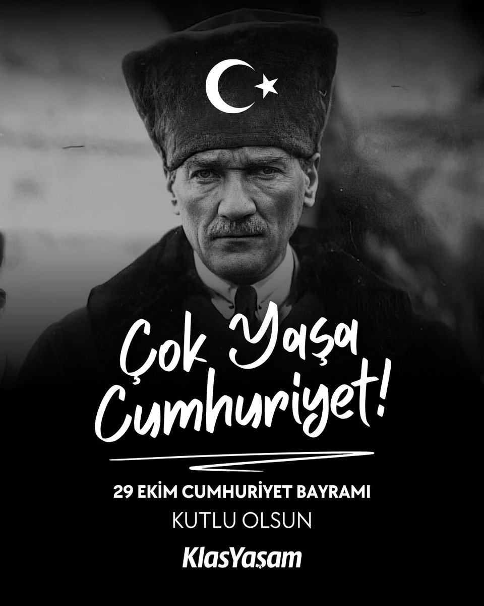 Cumhuriyetimizin 102. Yılı kutlu olsun🇹🇷
#29Ekim #MustafaKemalAtatürk