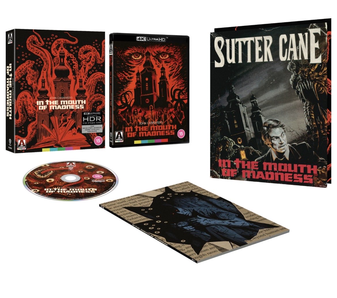 We are giving away a copy of In the Mouth of Madness on 4K UHD including the brand new physical novelisation to one lucky winner thanks to our friends over at <a href="/ArrowFilmsVideo/">Arrow Video</a>! 

All you have to do to enter is follow <a href="/filmhoundsmag/">FILMHOUNDS Magazine</a> and RT this post!