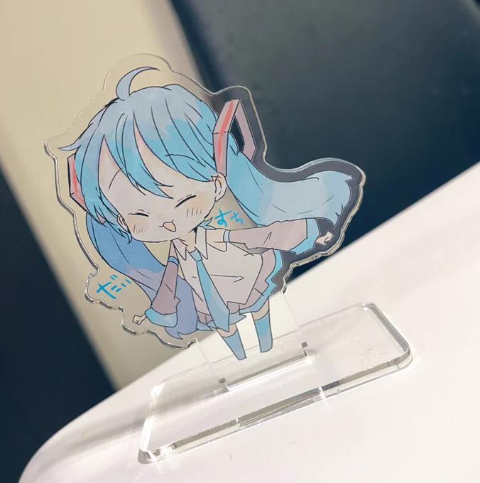 アクスタ届きました! 11/29のボーマスにて頒布します〜