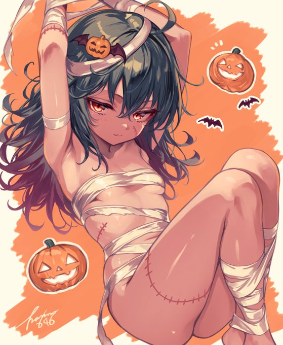 🎃🦇
#Halloween #ハロウィンイラスト2025 