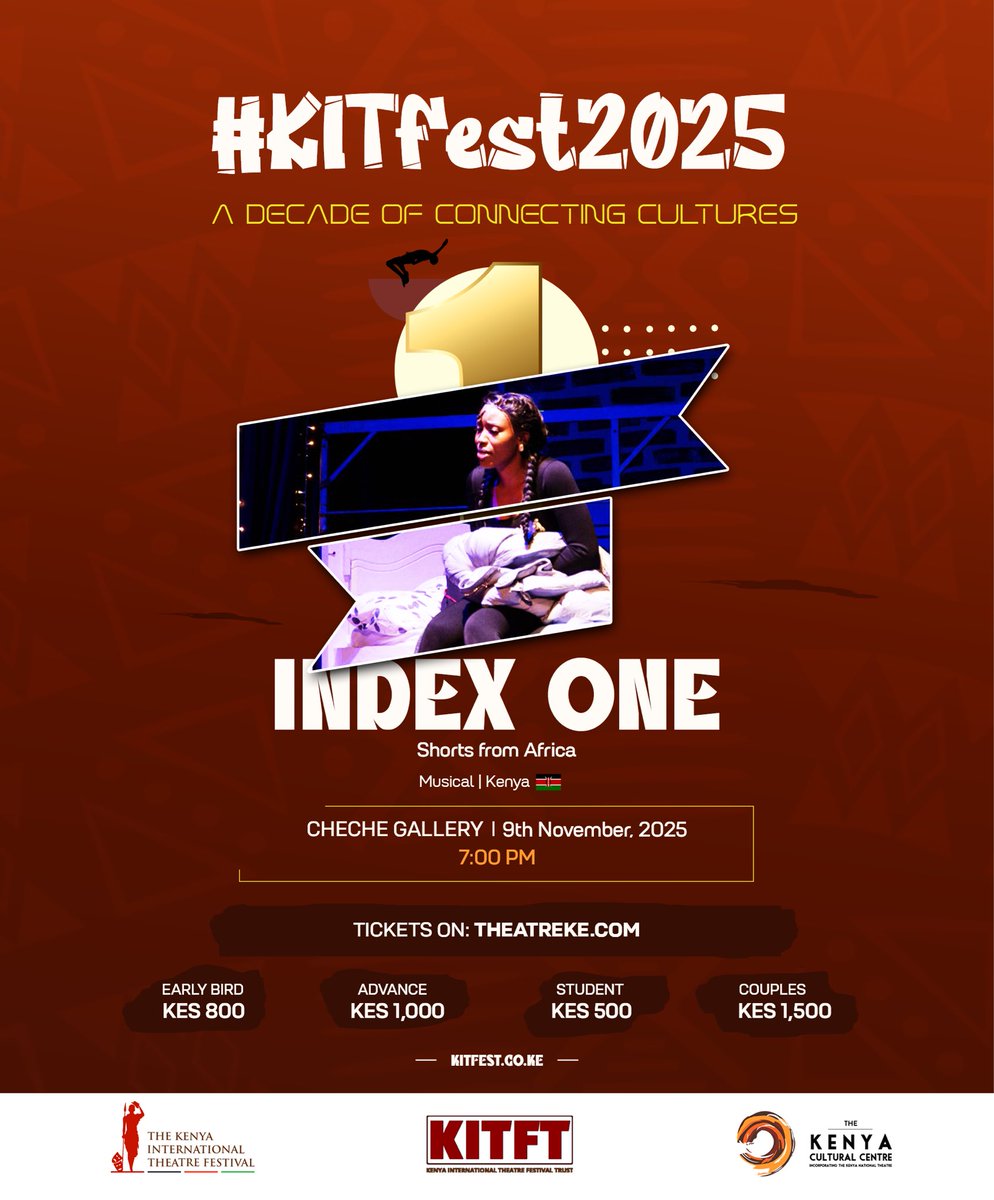 nyokafimacharia's tweet photo. #INDEXONE is coming to @kitfest_ke
Some have described this show as a group therapy session & we agree! A core part of this show is when we ask the audience about their childhood dreams.
Thread… https://t.co/p5k1K9NTcP