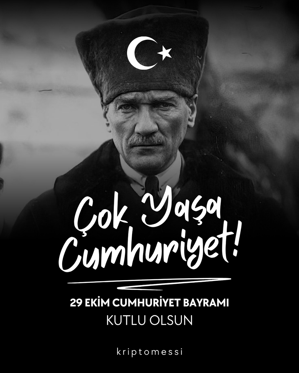 Kriptomessi's tweet photo. 29 Ekim Cumhuriyet Bayramımız Kutlu Olsun. ❤️❤️ https://t.co/XxUyPSyIvR