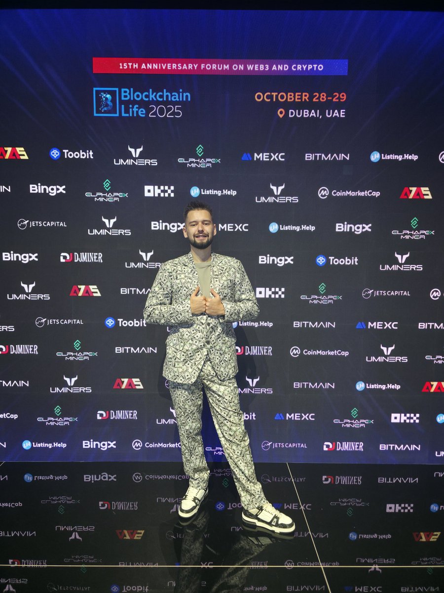 cryptoctlt's tweet image. GM if u gm back
#BlockchainLife2025