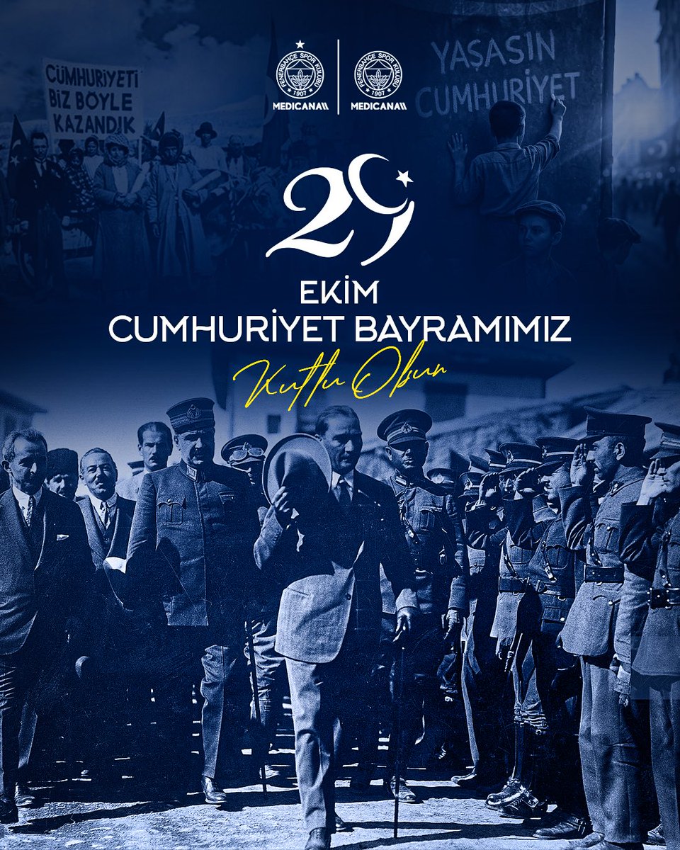 🇹🇷 29 Ekim Cumhuriyet Bayramımız kutlu olsun!