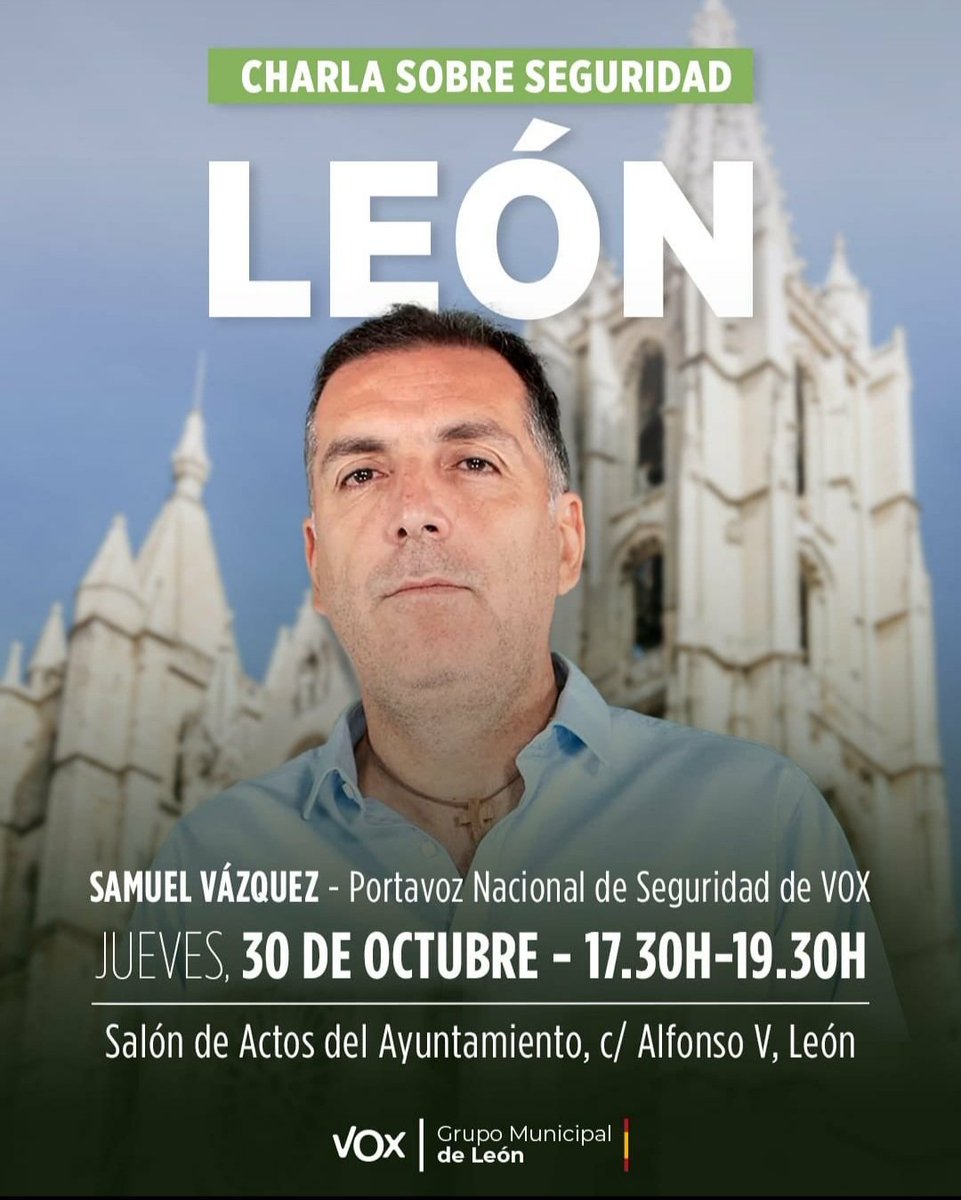 Mañana os espero a todos en León para intentar hacer entender a la gente que es un suicidio anteponer la ideología a la seguridad de sus propios hijos.