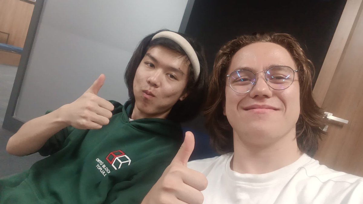 kcl_blockchain's tweet photo. We had a nice time with @odtublockchain  and we do not forget this experience from the taste of kebab to the foundation of cryptography101✨

The blockchain vibe we saw in Turkey is something that we have to show our respect to
Special thanks to @Muhammedynknc55 for the photos🥰 https://t.co/NyeAATLcH6
