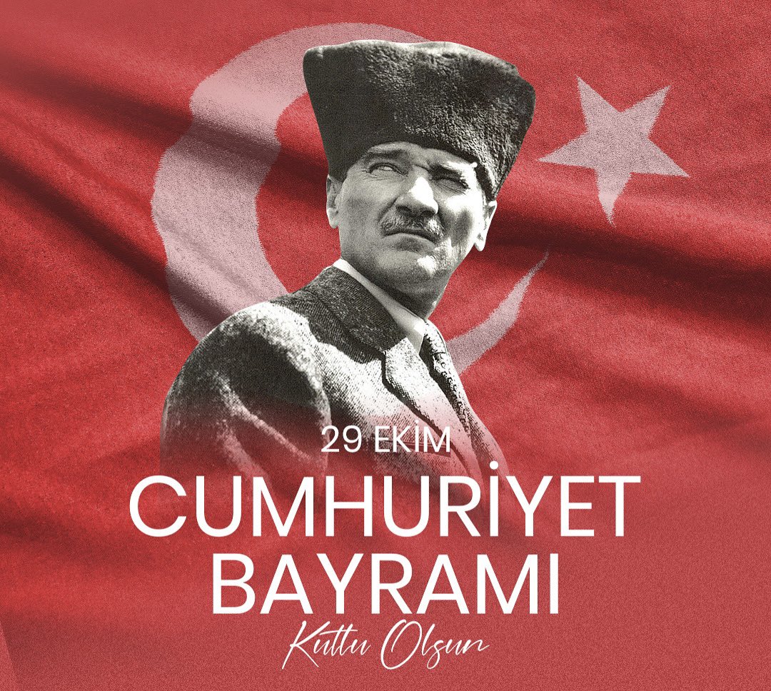 29 Ekim Cumhuriyet Bayramımız Kutlu Olsun.

Gazi Mustafa Kemal Atatürk ve bu topraklara bağımsızlığı armağan eden tüm kahramanlarımızı minnetle anıyoruz.