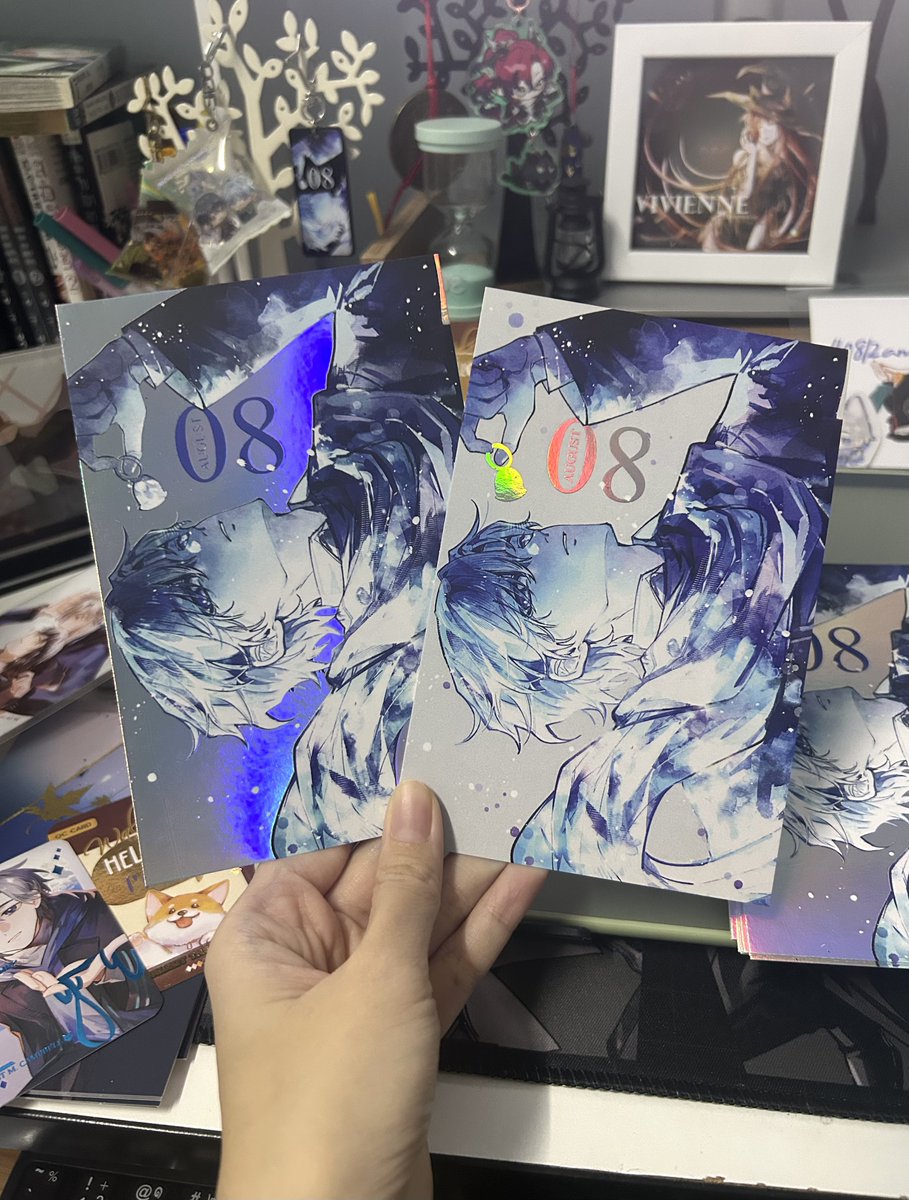 สวยมากกก ขอบคุณร้านมากค่ะ 😭💙
#Untitledgroup_Review

ของแถมของเล่ม 18 ออเดอร์แรกล่ะค่ะ แต่มีวางขายหน้างานนะคะ 

#August0810 #CA10 #ComicAvenue10