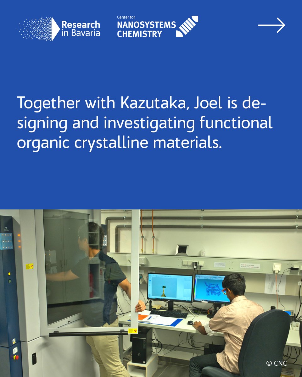 researchbavaria's tweet photo. 🌞 Light to Power – Power to Light ⚡
Int'l collab between @tvmiiser &amp; @Uni_WUE advances Supramolecular Energy Conversion Materials research through the @DAAD_Germany's GIANT program. The 1st batch joined the CNC this Oct 2025!
 🔗 https://t.co/ezMxdWiqau
#EnergyResearchInBavaria https://t.co/1sO4pILCZ8