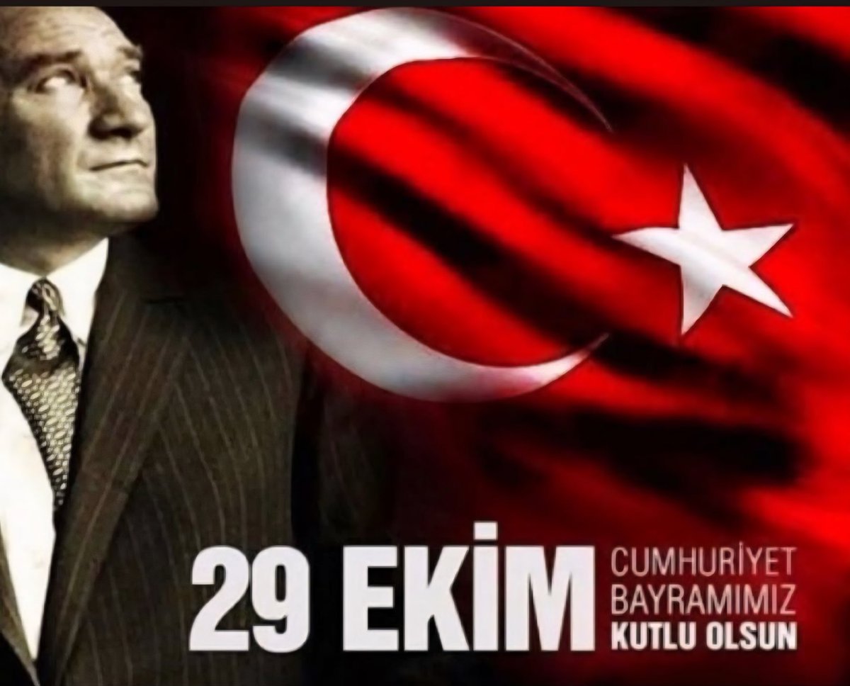 Cumhuriyetimizin 102. yılı kutlu olsun! Yaşasın Türkiye Cumhuriyeti!