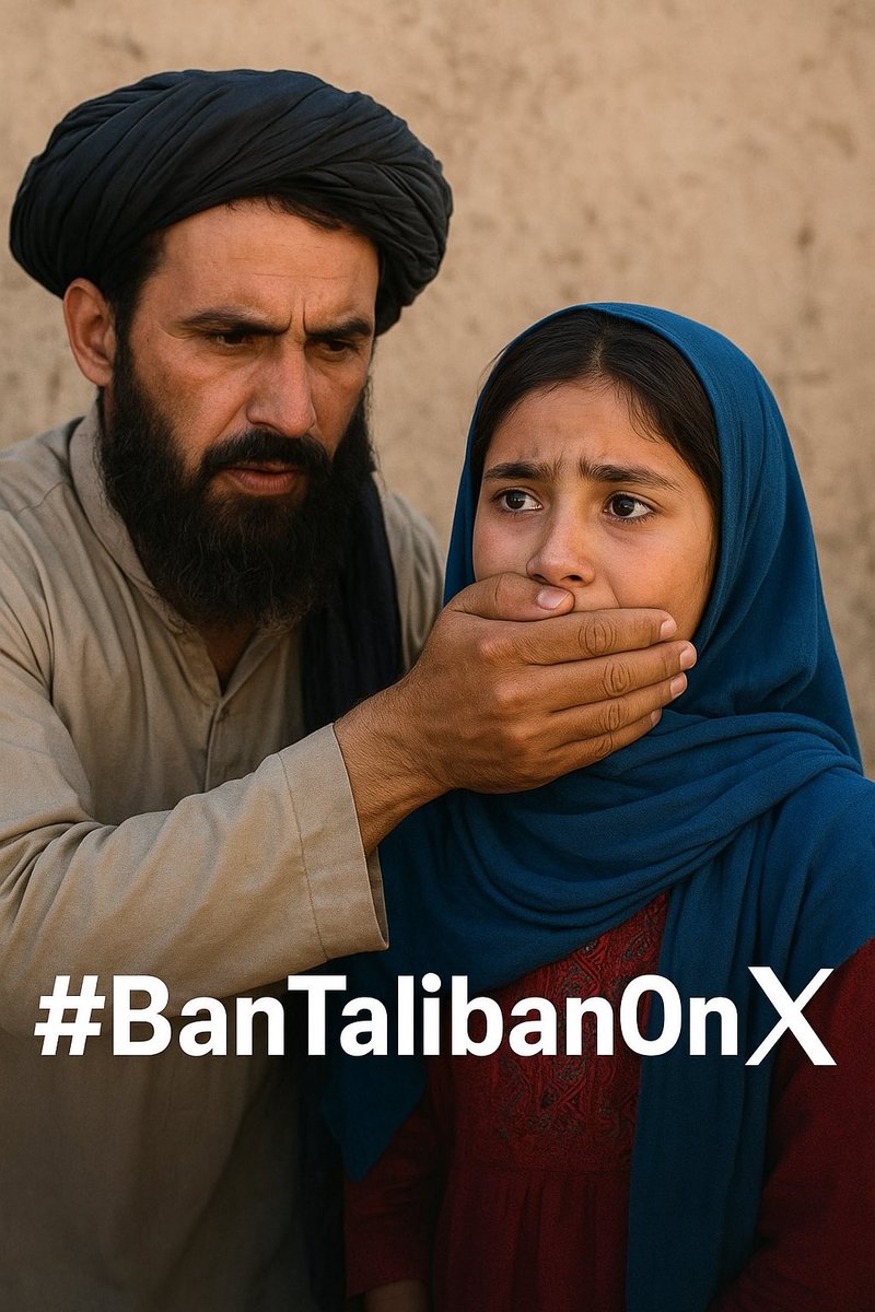 No education.
No rights.
No humanity.
And still — full access to social media?

#BanTalibanOnX