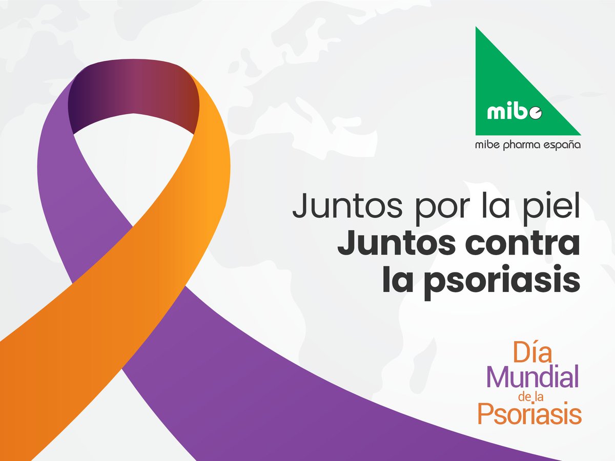 Hoy nos unimos a todas las personas que conviven con la psoriasis, una enfermedad inflamatoria crónica que va mucho más allá de la piel.
 
En Mibe Pharma España trabajamos cada día para ofrecer tratamientos eficaces y accesibles que mejoren la calidad de vida de quienes la