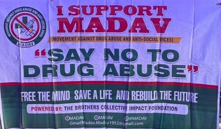 MadavRivers's tweet photo. Let's Unite Against Drug Abuse!"*

A collaborative effort between NDLEA, FRSC, and NOA aims to curb drug abuse and promote road safety. MADAV joins forces with them to support this initiative, promoting a safer and healthier environment.

*#DrugAbusePrevention #RoadSafety https://t.co/HmElvDikPv