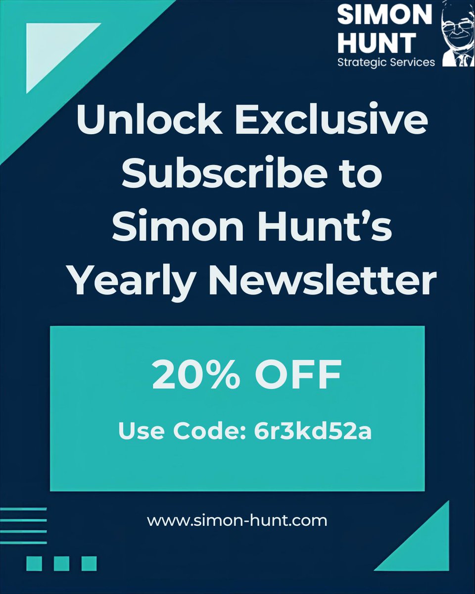 💡 Unlock Exclusive Insights with Simon Hunt!

Get access to in-depth economic analysis, copper forecasts, and global strategy reports trusted by investors worldwide.

✳️ Subscribe to Simon Hunt’s Yearly Newsletter and enjoy 20% OFF!
🔑 Use Code: 6r3kd52a
🌐 Visit: