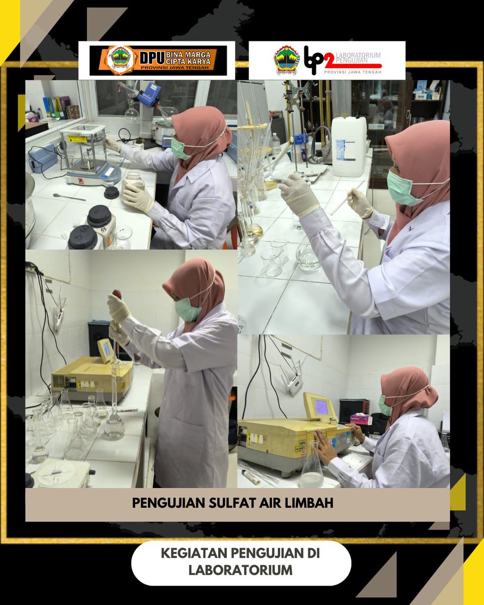 Bp2ProvJtg's tweet image. Pengujian parameter sulfat air limbah dengan metode SNI 6989.20:2019

#NgopeniNglakoni #AhmadLuthfi #Pengujian
@dpubmckjateng
@humasjateng
@provjateng
@DPRDJateng