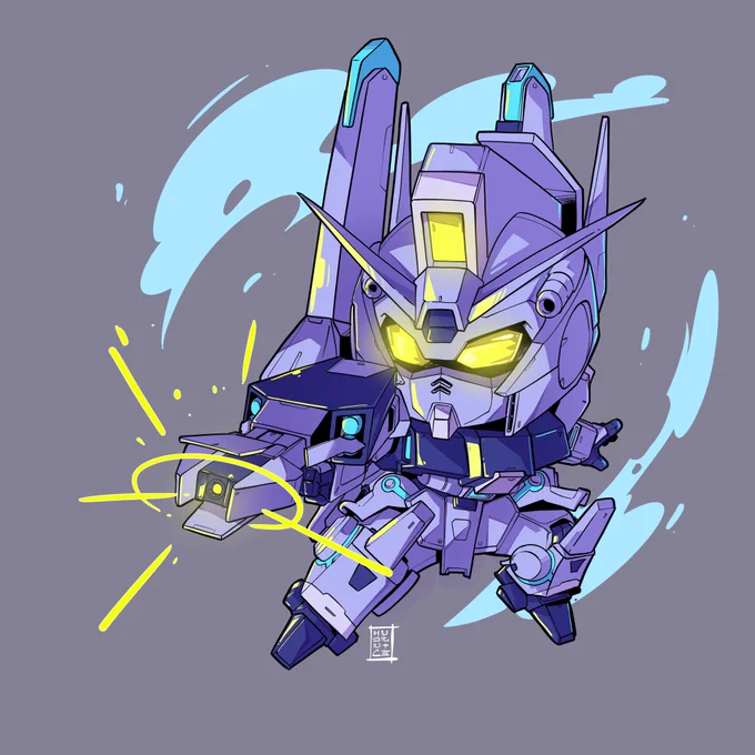 Gundam Silver Bullet *Commission work for #イラスト #らくがき