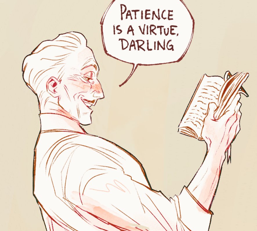 I do really love drawing Emmrich, I miss him 🥺
(the rest of the drawing is up for patrons 👀💦)